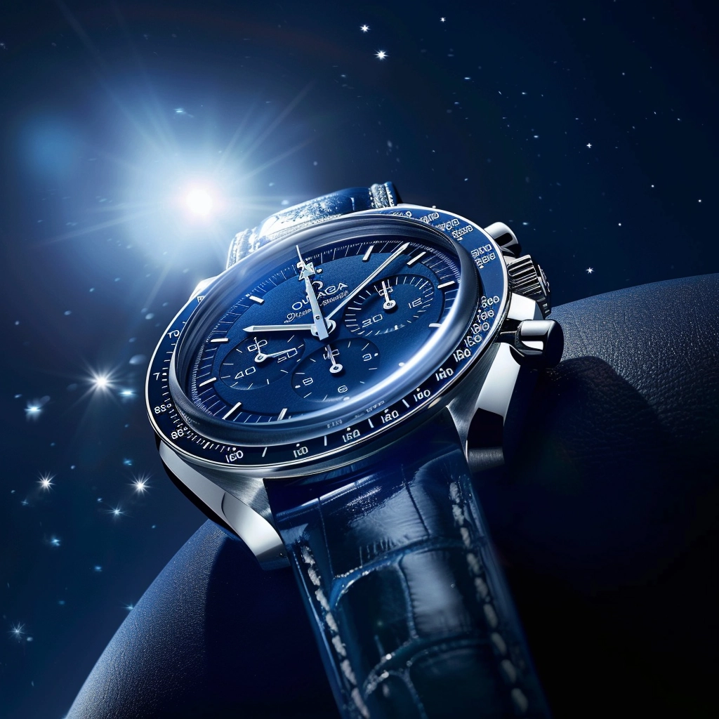 omega and swatch moonphase